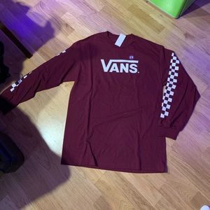 Vans long sleeve tee